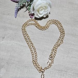 Elegant 🎁Gold Tone Chain Crossbody Strap